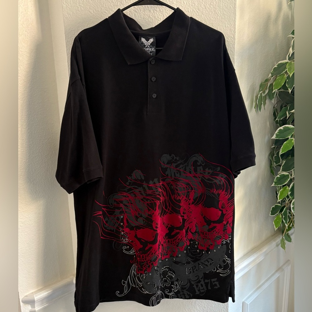 Avirex Graphic Polo Shirt